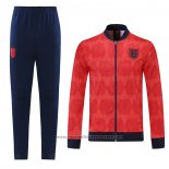 Jacket Tracksuit England 2021-2022 Red