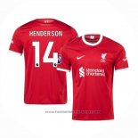 Liverpool Player Henderson Home Shirt 2023-2024