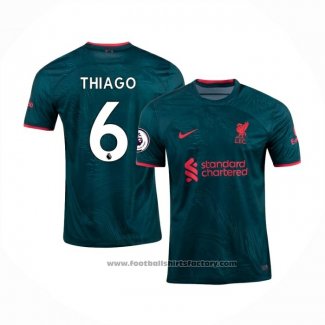 Liverpool Player Thiago Third Shirt 2022-2023