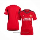 Manchester United Home Shirt Womens 2023-2024
