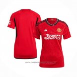 Manchester United Home Shirt Womens 2023-2024