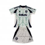 New England Revolution Away Shirt Kids 2025