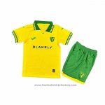 Norwich City Home Shirt Kids 2025-2026