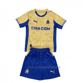 Olympique Marseille Fourth Shirt Kids 2025-2026
