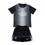 Paris Saint-Germain Home Goalkeeper Shirt Kids 2025-2026 Black