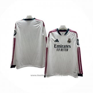 Real Madrid Home Shirt Long Sleeve 2026-2027