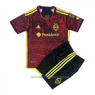 Seattle Sounders Away Shirt Kids 2023-2024