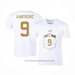 Serbia Player A.mitrovic Away Shirt 2022