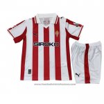 Sporting Gijon Home Shirt Kids 2025-2026