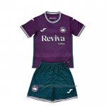 Swansea City Away Shirt Kids 2025-2026