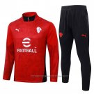Sweatshirt Tracksuit AC Milan Kids 2025-2026 Red