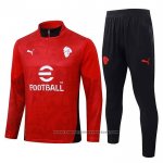 Sweatshirt Tracksuit AC Milan Kids 2025-2026 Red