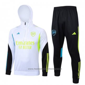 Sweatshirt Tracksuit Arsenal Kids 2023-2024 White