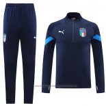 Sweatshirt Tracksuit Italy 2022-2023 Blue