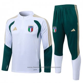 Sweatshirt Tracksuit Italy 2025-2026 White