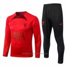 Sweatshirt Tracksuit Liverpool 2022-2023 Red