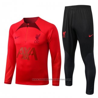 Sweatshirt Tracksuit Liverpool 2022-2023 Red