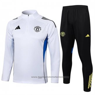 Sweatshirt Tracksuit Manchester United 2025-2026 White