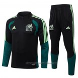 Sweatshirt Tracksuit Mexico Kids 2026-2027 Black