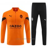 Sweatshirt Tracksuit Valencia 2022-2023 Orange