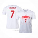 Switzerland Player Embolo Away Shirt 2022