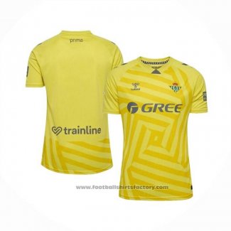 Thailand Real Betis Goalkeeper Shirt 2025-2026 Yellow