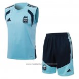 Tracksuit Argentina Without Sleeves 2025-2026 Blue