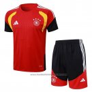 Tracksuit Germany Short Sleeve 2025-2026 Red - Shorts