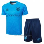 Tracksuit Gremio Short Sleeve 2024-2025 Blue - Shorts