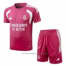 Tracksuit Real Madrid Short Sleeve 2026-2027 Pink - Shorts
