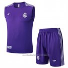 Tracksuit Real Madrid Without Sleeves 2025-2026 Purple