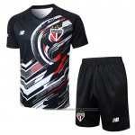 Tracksuit Sao Paulo Short Sleeve 2025-2026 Black - Shorts