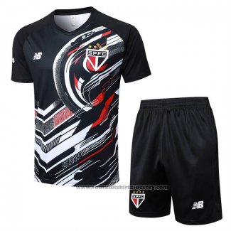 Tracksuit Sao Paulo Short Sleeve 2025-2026 Black - Shorts