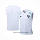 Training Shirt Argentina Without Sleeves 2025-2026 White