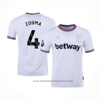 West Ham Player Zouma Away Shirt 2023-2024