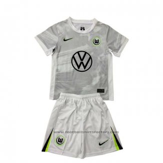 Wolfsburg Away Shirt Kids 2025-2026