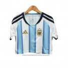 Argentina Home Shirt Womens Cropped 2026