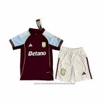 Aston Villa Home Shirt Kids 2025-2026