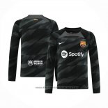 Barcelona Goalkeeper Shirt Long Sleeve 2023-2024 Black