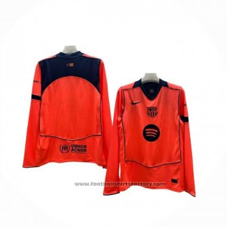 Barcelona Third Shirt Long Sleeve 2025-2026