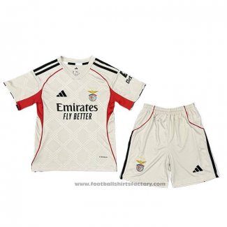 Benfica Away Shirt Kids 2025-2026