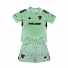 Boca Juniors Goalkeeper Shirt Kids 2025 Green