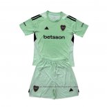 Boca Juniors Goalkeeper Shirt Kids 2025 Green