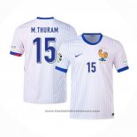 France Player M.thuram Away Shirt 2024