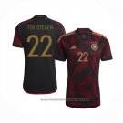 Germany Player Ter Stegen Away Shirt 2022