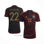 Germany Player Ter Stegen Away Shirt 2022