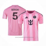 Inter Miami Player Sergio Busquets Home Shirt 2025