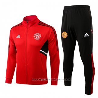 Jacket Tracksuit Manchester United 2022-2023 Red