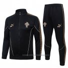 Jacket Tracksuit Portugal Kids 2026-2027 Black