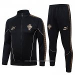 Jacket Tracksuit Portugal Kids 2026-2027 Black